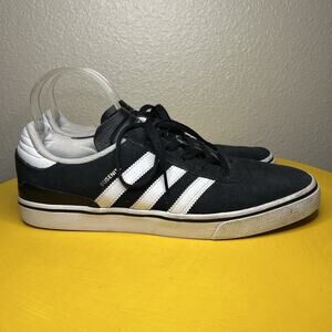 Adidas Busenitz Vulc Black Athletic Running Sneakers Shoes Trainers Men’s 11.5
